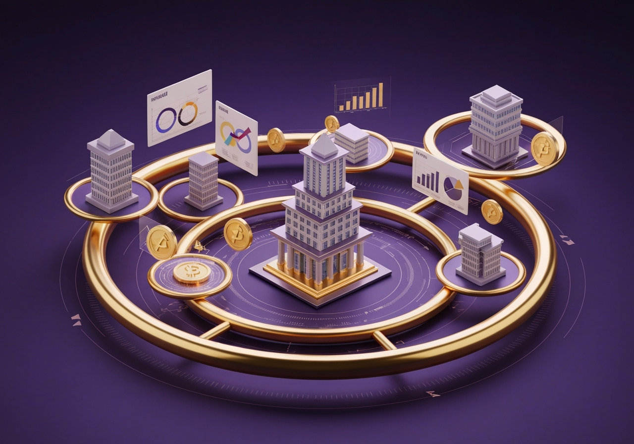 Circle membership illustration